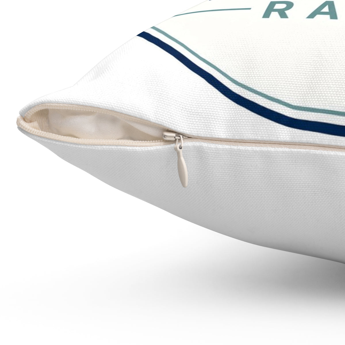 Spun Polyester Square Pillow – Crab Island Radio