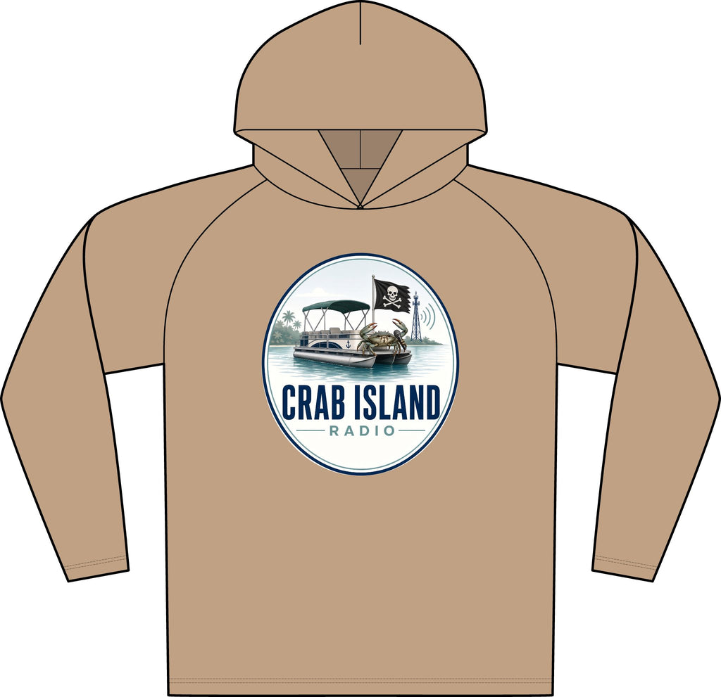Men's Cotton Long-sleeve – Crab Island Radio