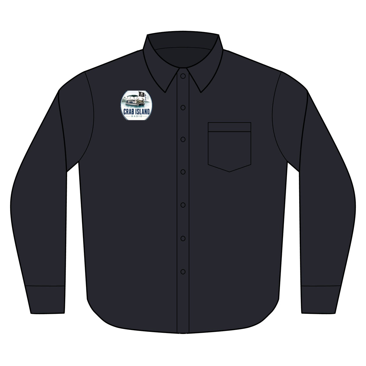 Dimension Knit Dress Shirt – Crab Island Radio