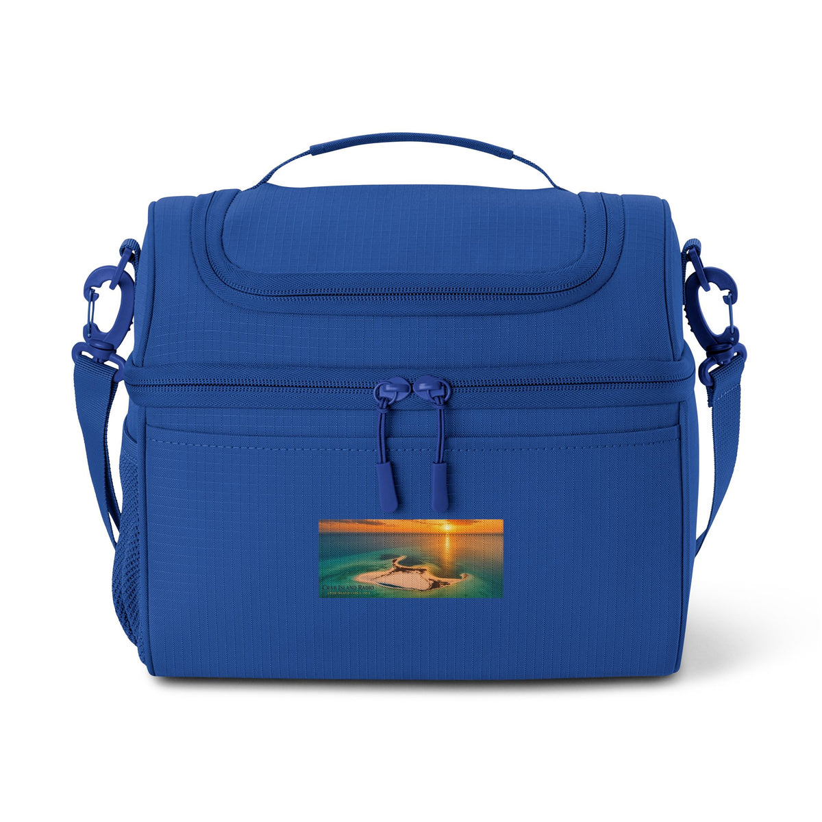 Crab Island Radio Island Sunset Cooler Bag