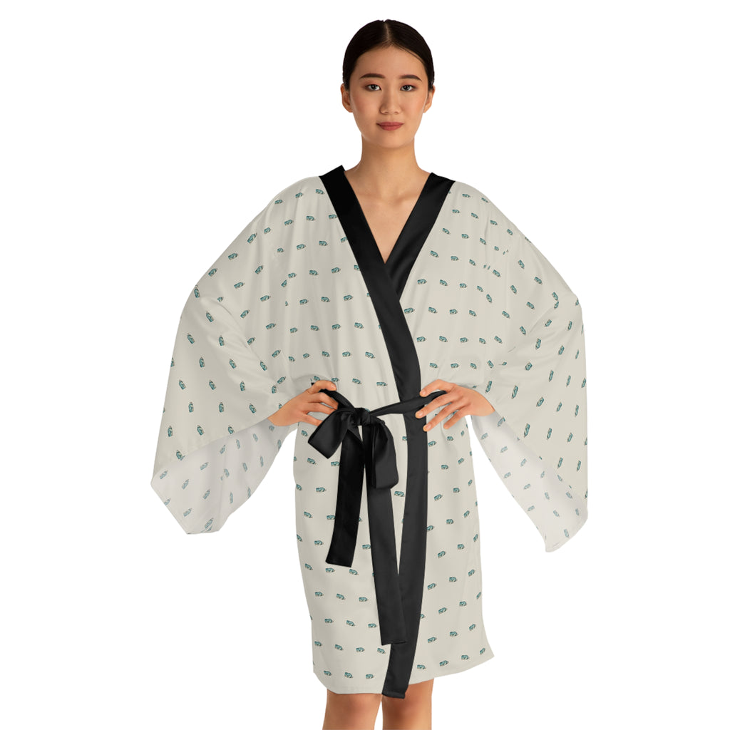 Crab Island Radio Ouchy Dots Kimono Robe