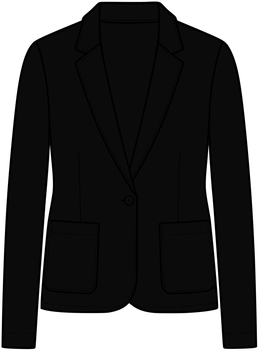 Women's Relaxed Knit Blazer – Crab Island Radio