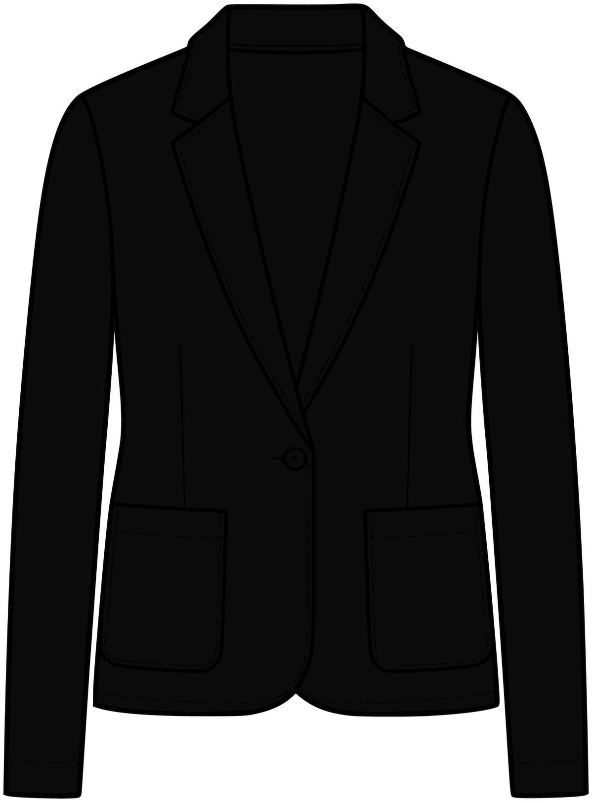 Women's Relaxed Knit Blazer – Crab Island Radio