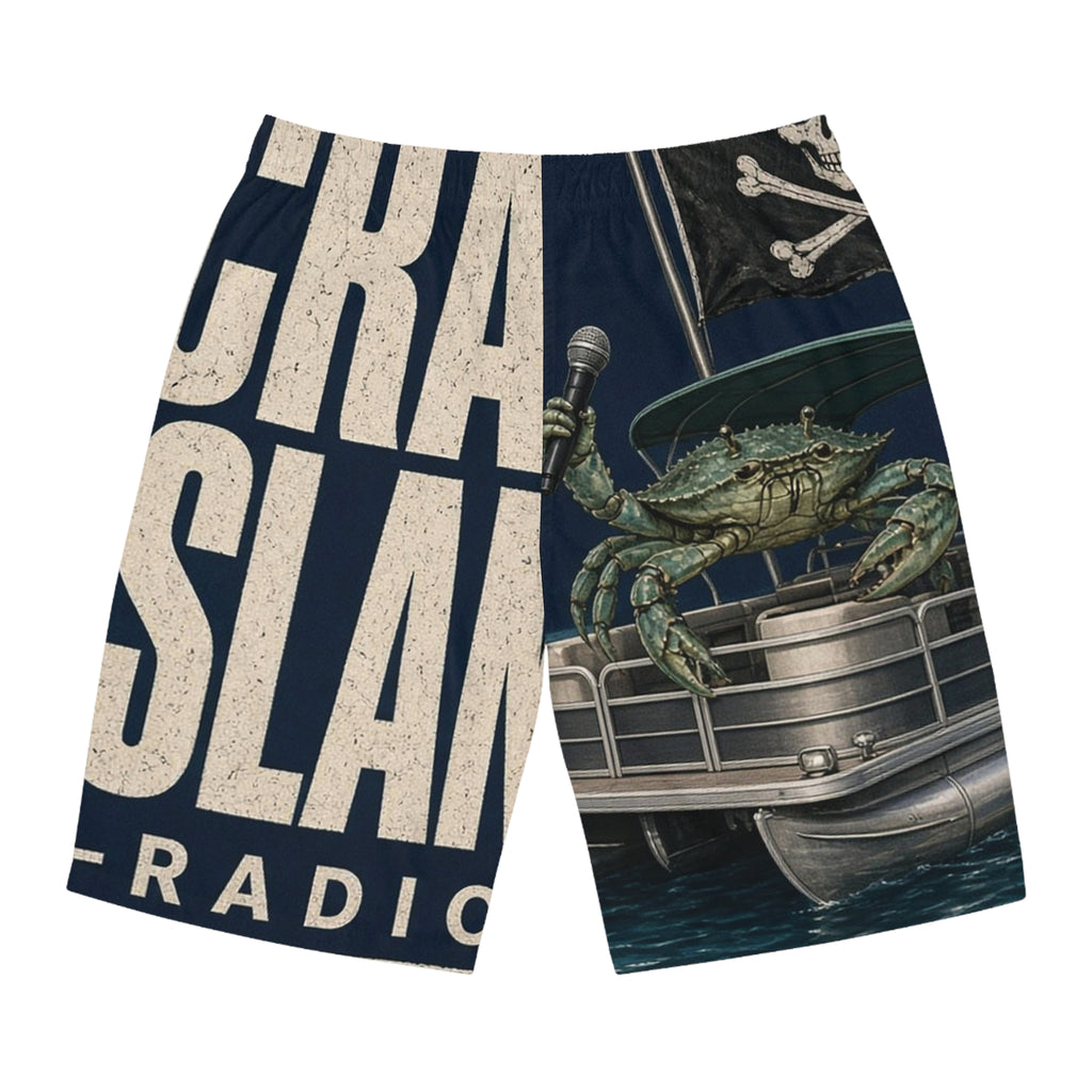 Crab Island Radio Pirate Crab Swim Shorts
