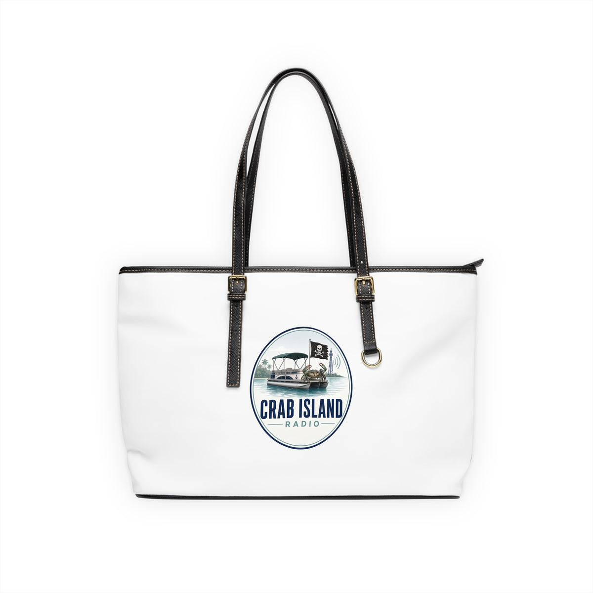 PU Leather Shoulder Bag – Crab Island Radio