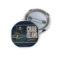 Custom Pin Buttons – Pirate Crab