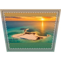 Leather Toiletry Bag – Island Sunset
