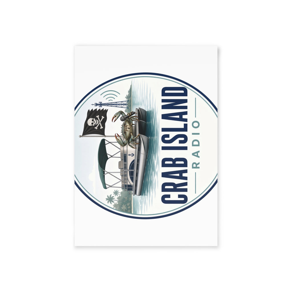 Holiday Cards (One-sided print) – Crab Island Radio