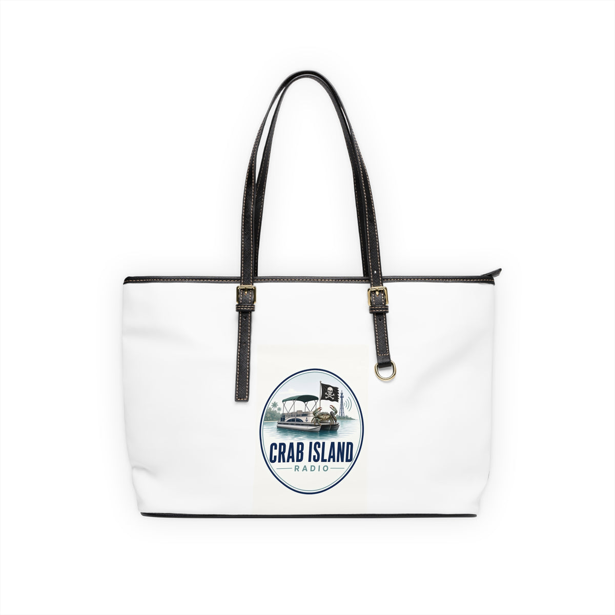 PU Leather Shoulder Bag – Crab Island Radio