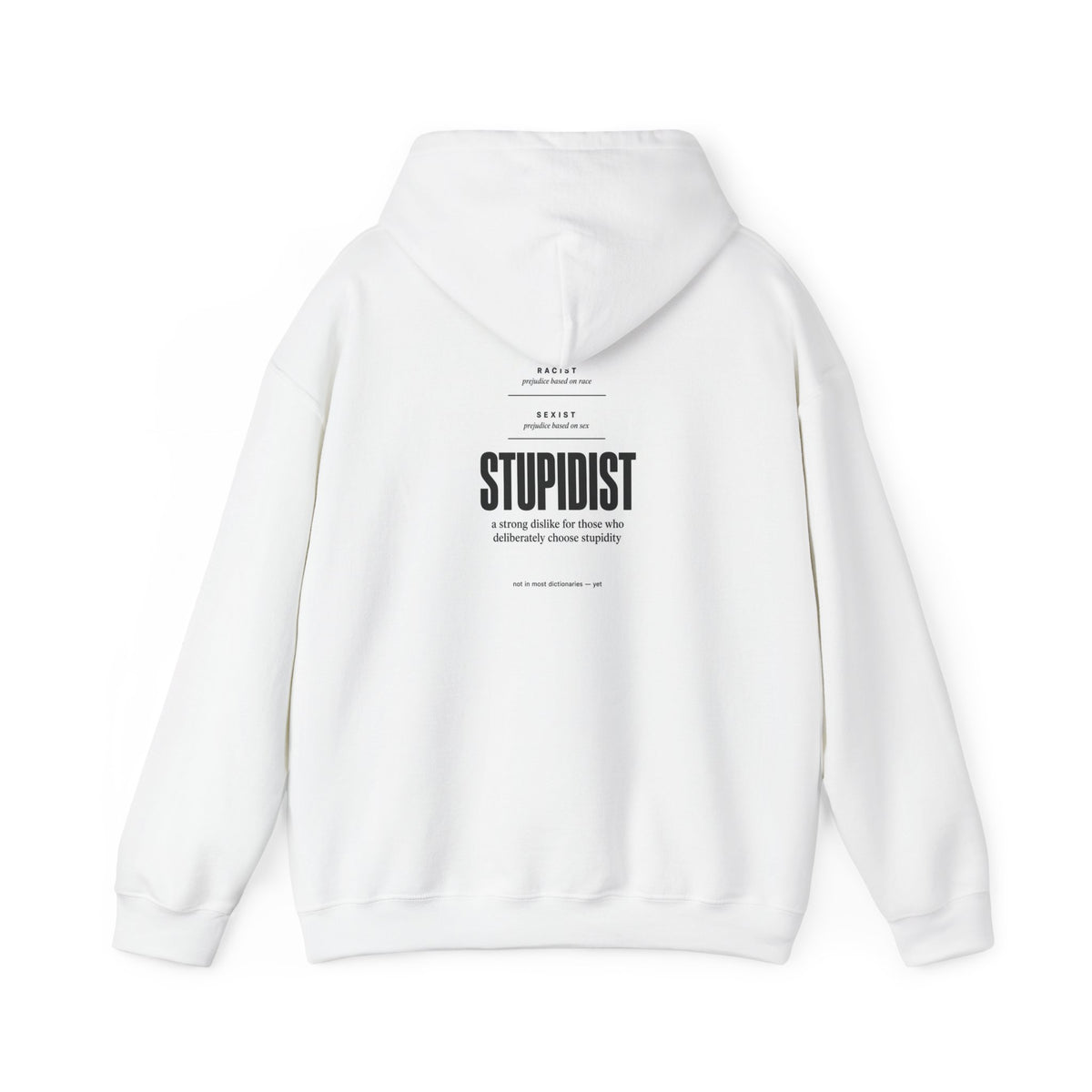 STUPIDIST Dictionary Definition Hoodie – Funny Meme Hooded Sweatshirt