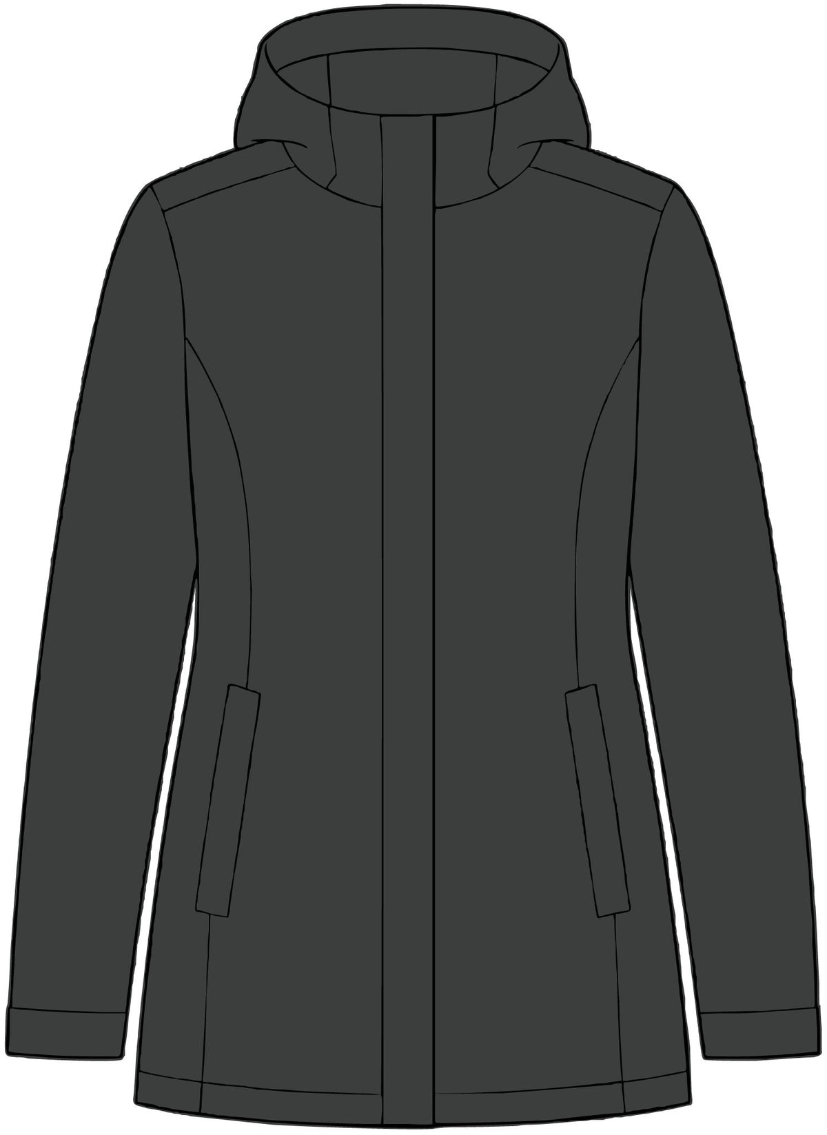 Women's C-FREE Rain Jacket – Crab Island Radio