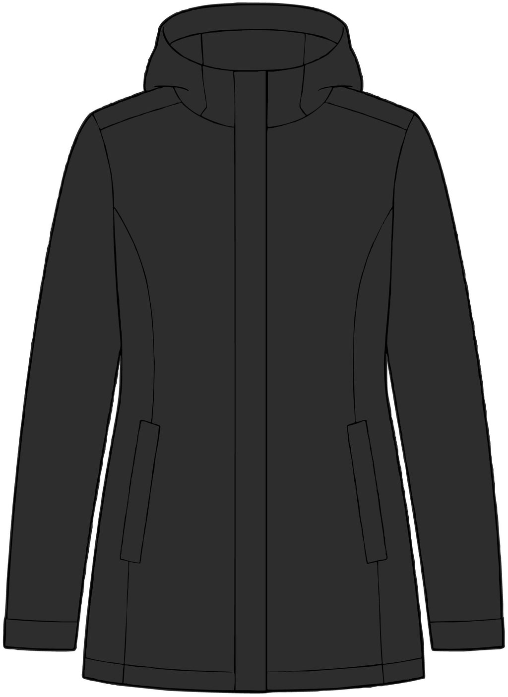 Women's C-FREE Rain Jacket – Crab Island Radio