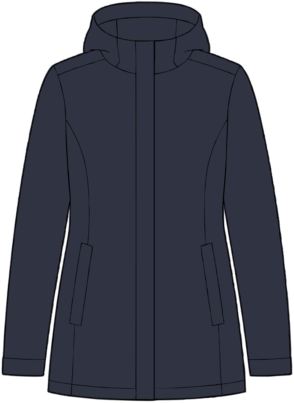 Women's C-FREE Rain Jacket – Crab Island Radio