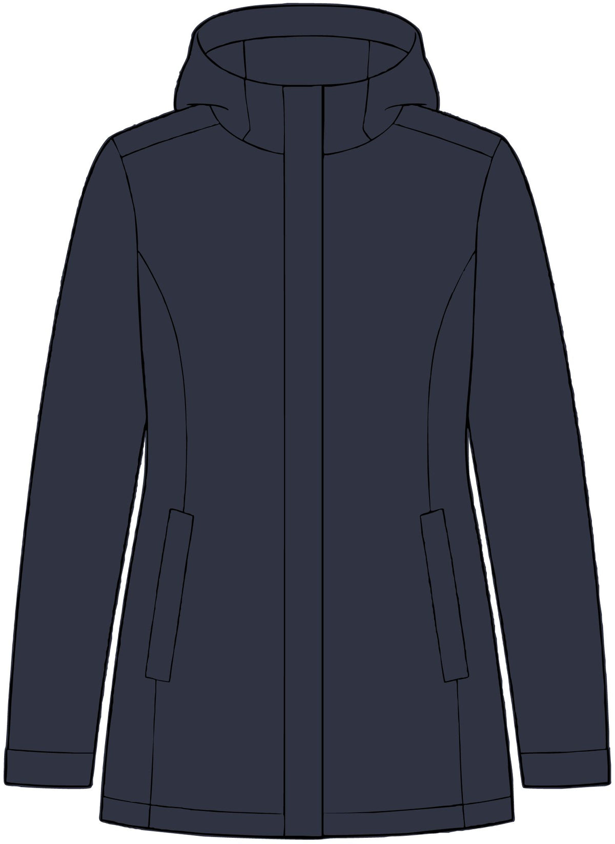 Women's C-FREE Rain Jacket – Crab Island Radio