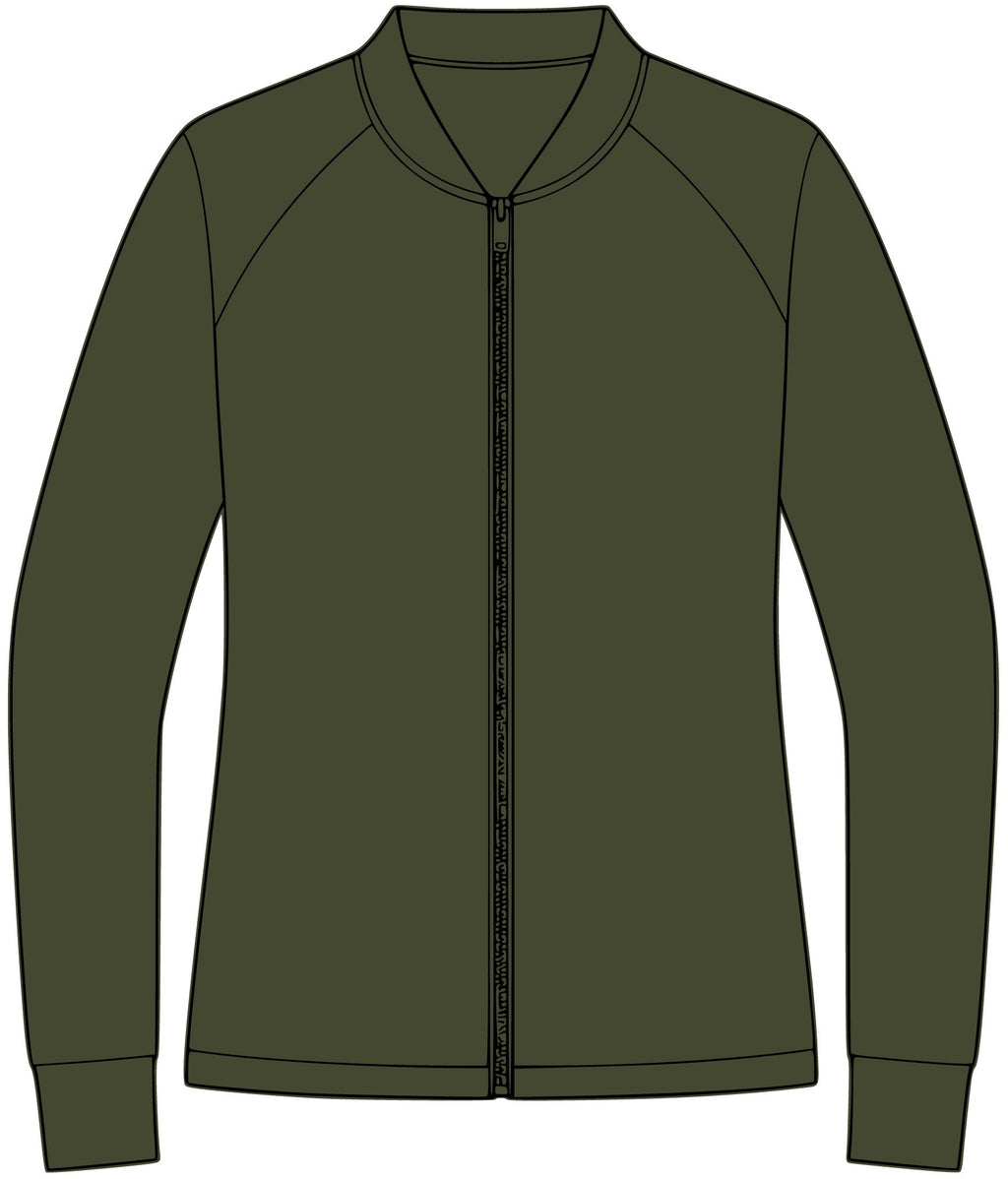Women's Double-Knit Bomber – Crab Island Radio