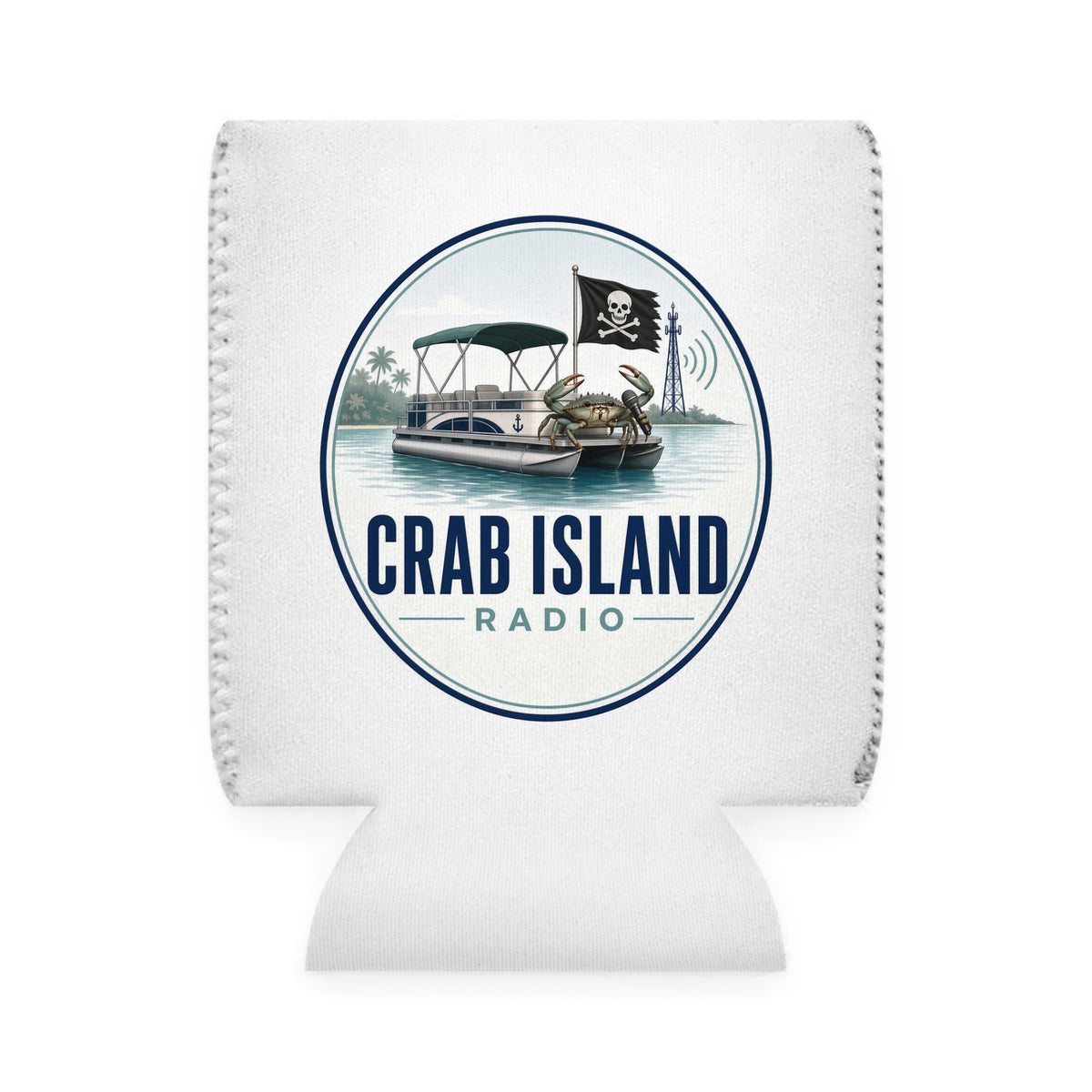 Can Cooler Sleeve – Crab Island Radio
