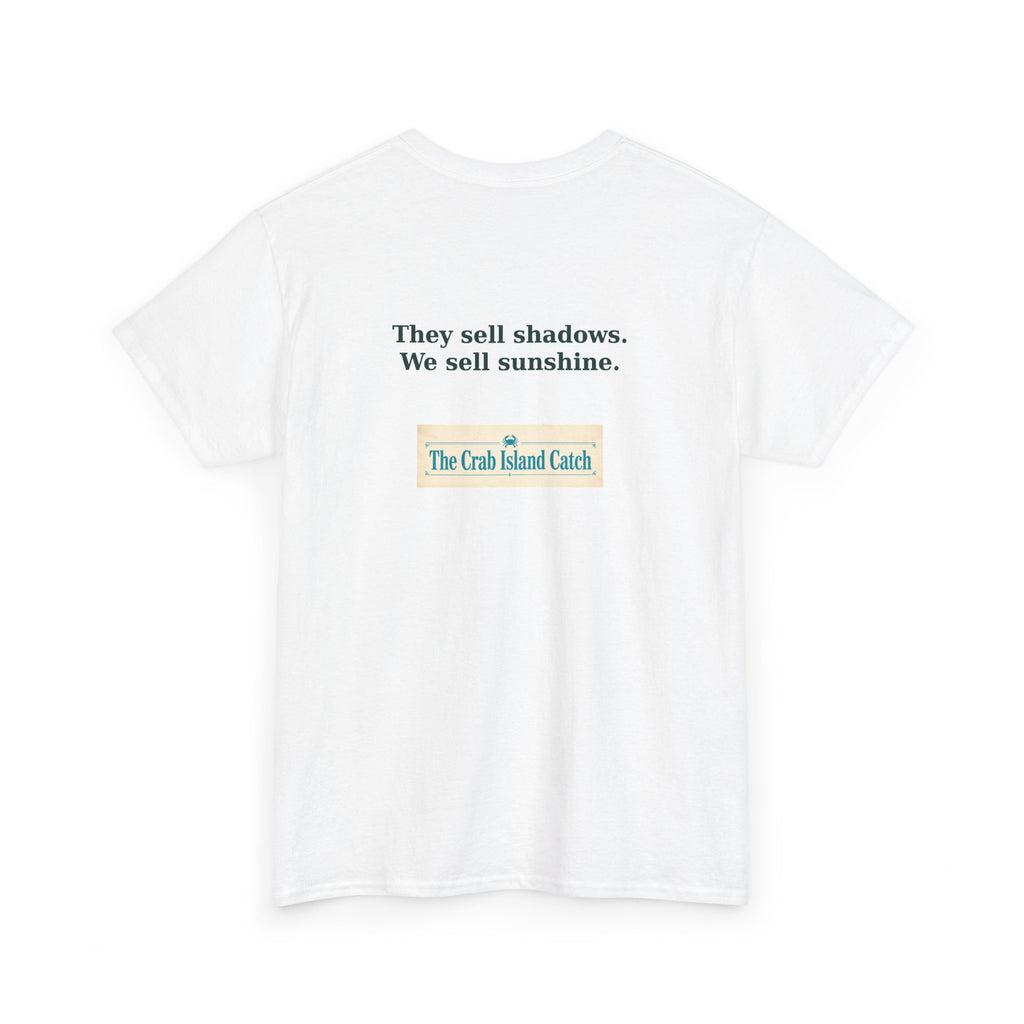 They Sell Shadows Tee – The Crab Island Catch