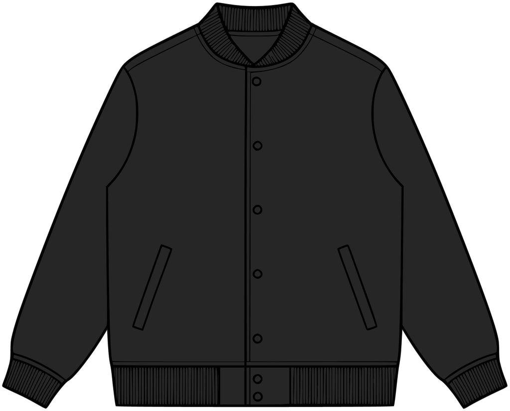 Felt Bomber Jacket – Crab Island Radio
