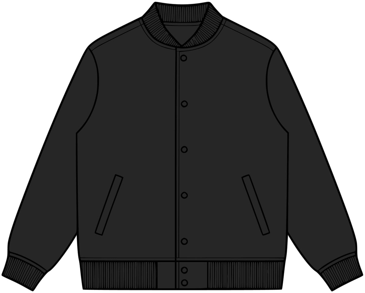 Felt Bomber Jacket – Crab Island Radio