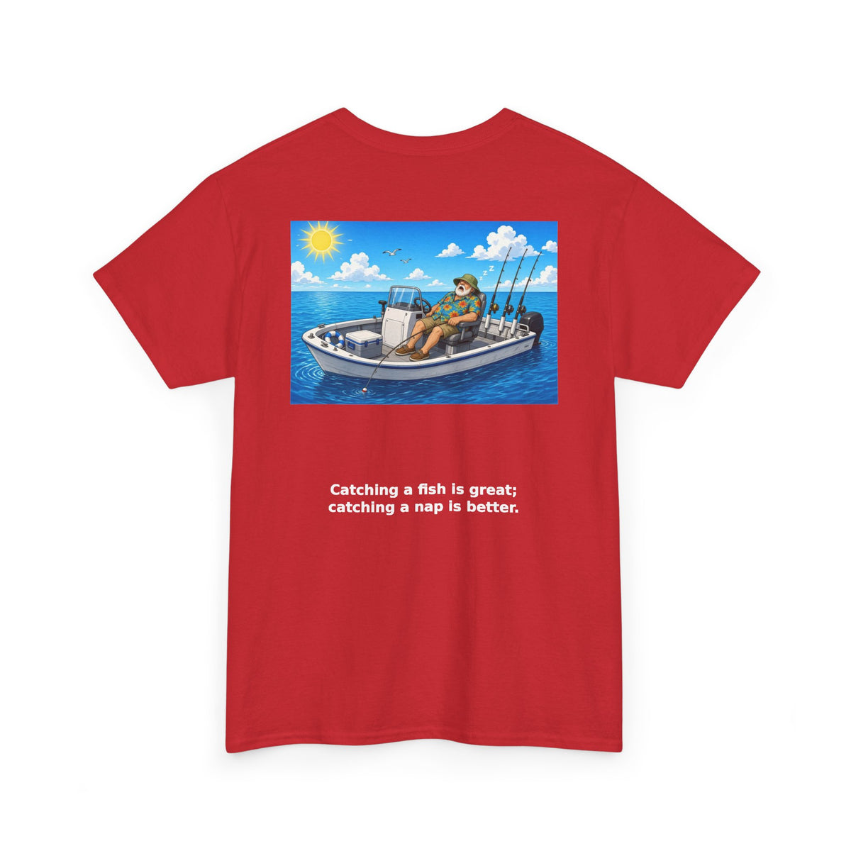 Crab Island Radio — Fish and Nap Tee