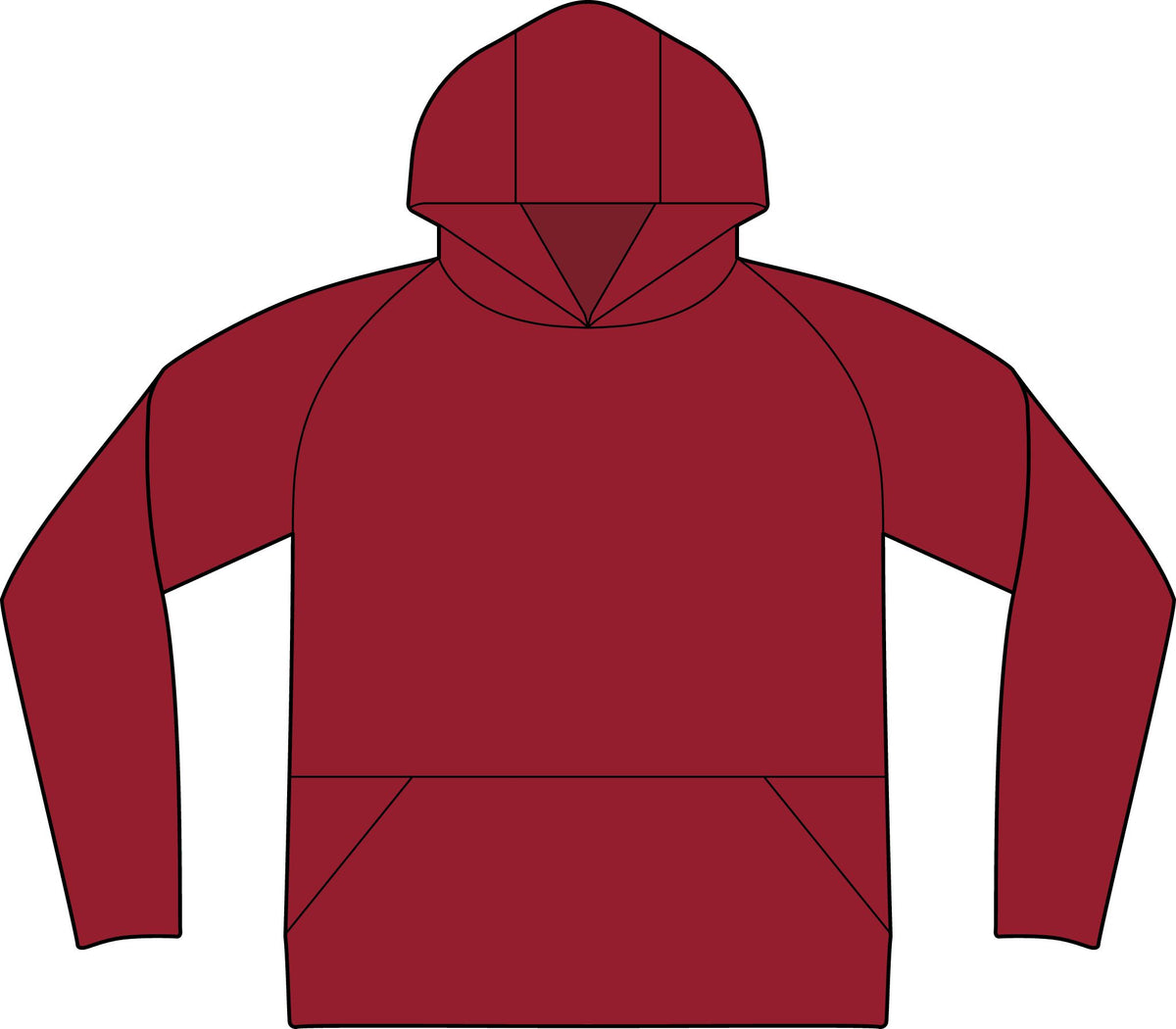 Repeat 1/2-Zip Long Sleeve Hooded Jacket – Crab Island Radio