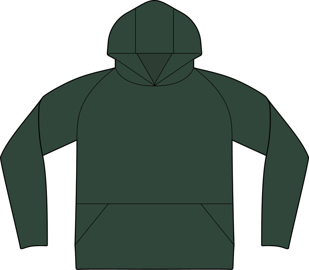 Repeat 1/2-Zip Long Sleeve Hooded Jacket – Crab Island Radio