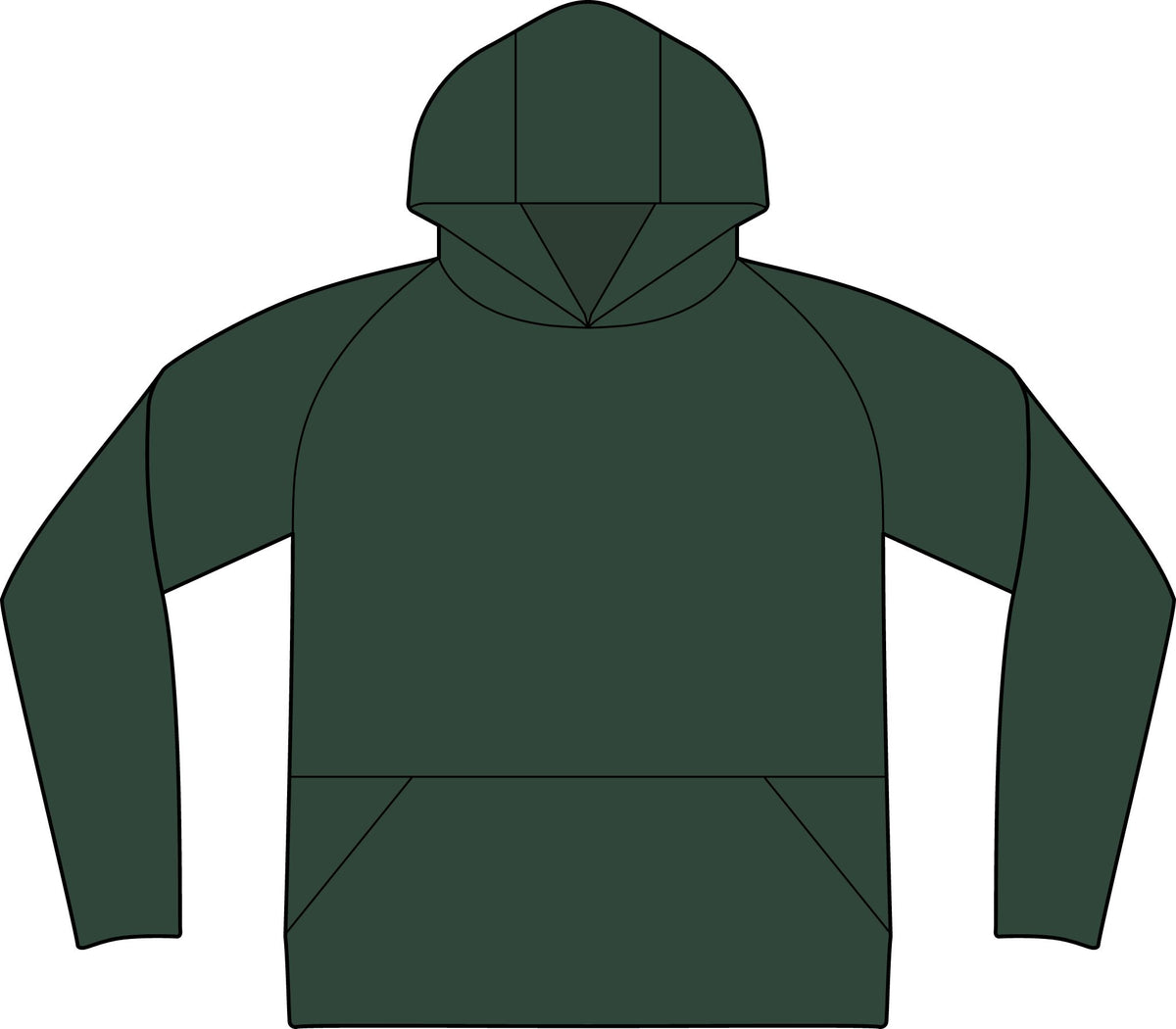 Repeat 1/2-Zip Long Sleeve Hooded Jacket – Crab Island Radio