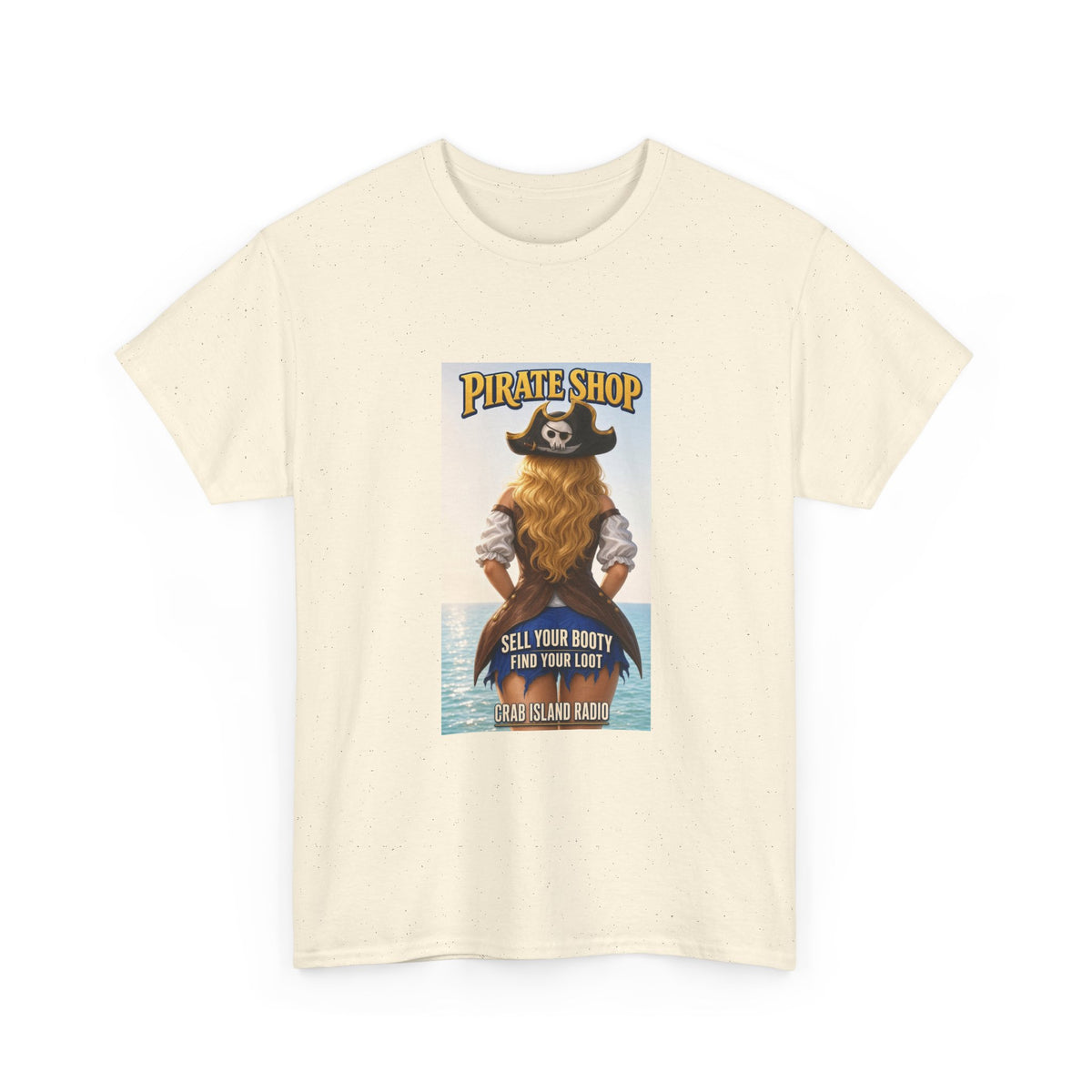 Crab Island Radio Pirate Shop Tee