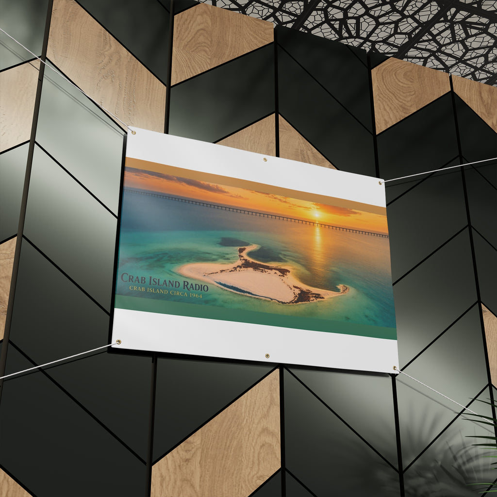 Matte Banner – Island Sunset