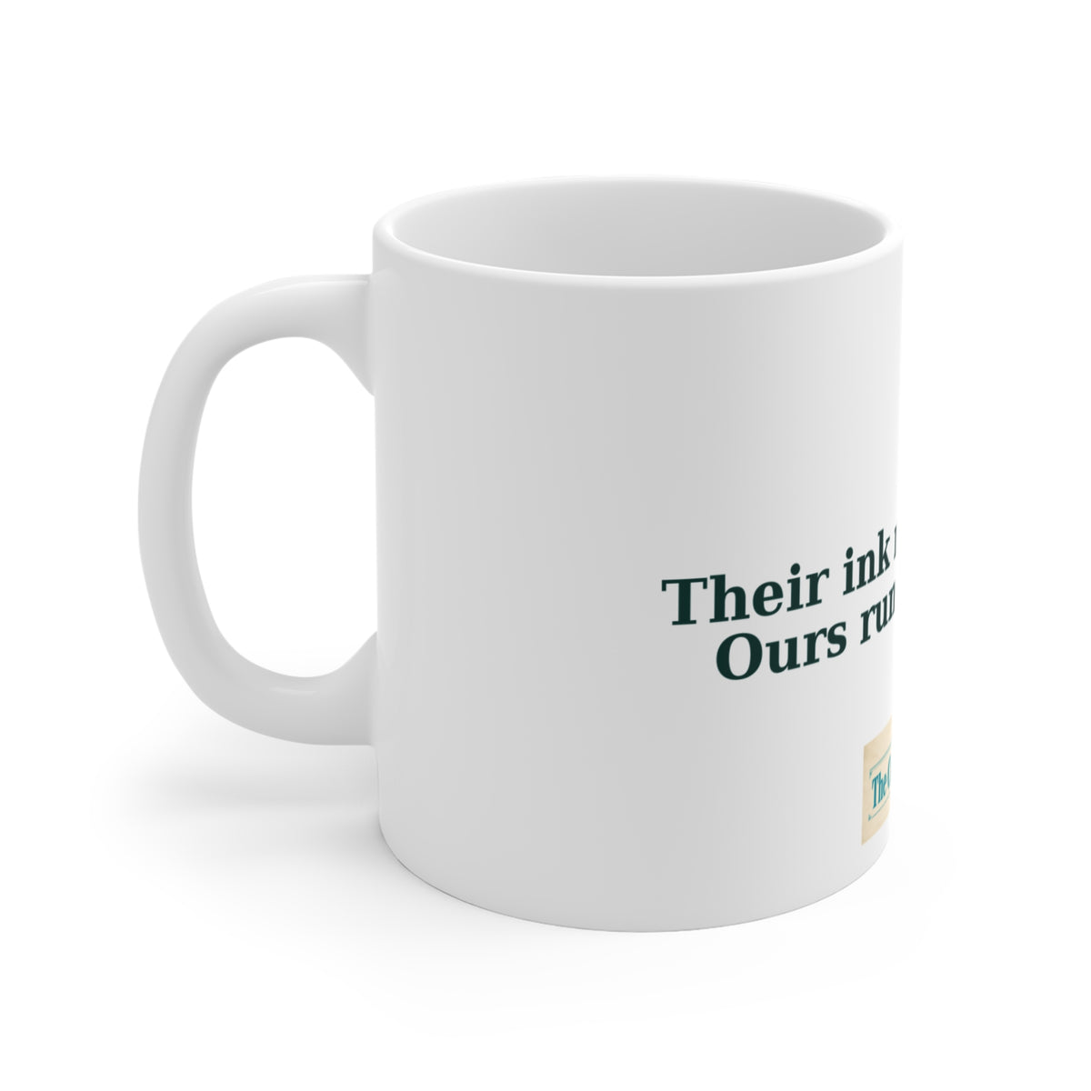 Their Ink Runs on Fright Mug – The Crab Island Catch 11oz