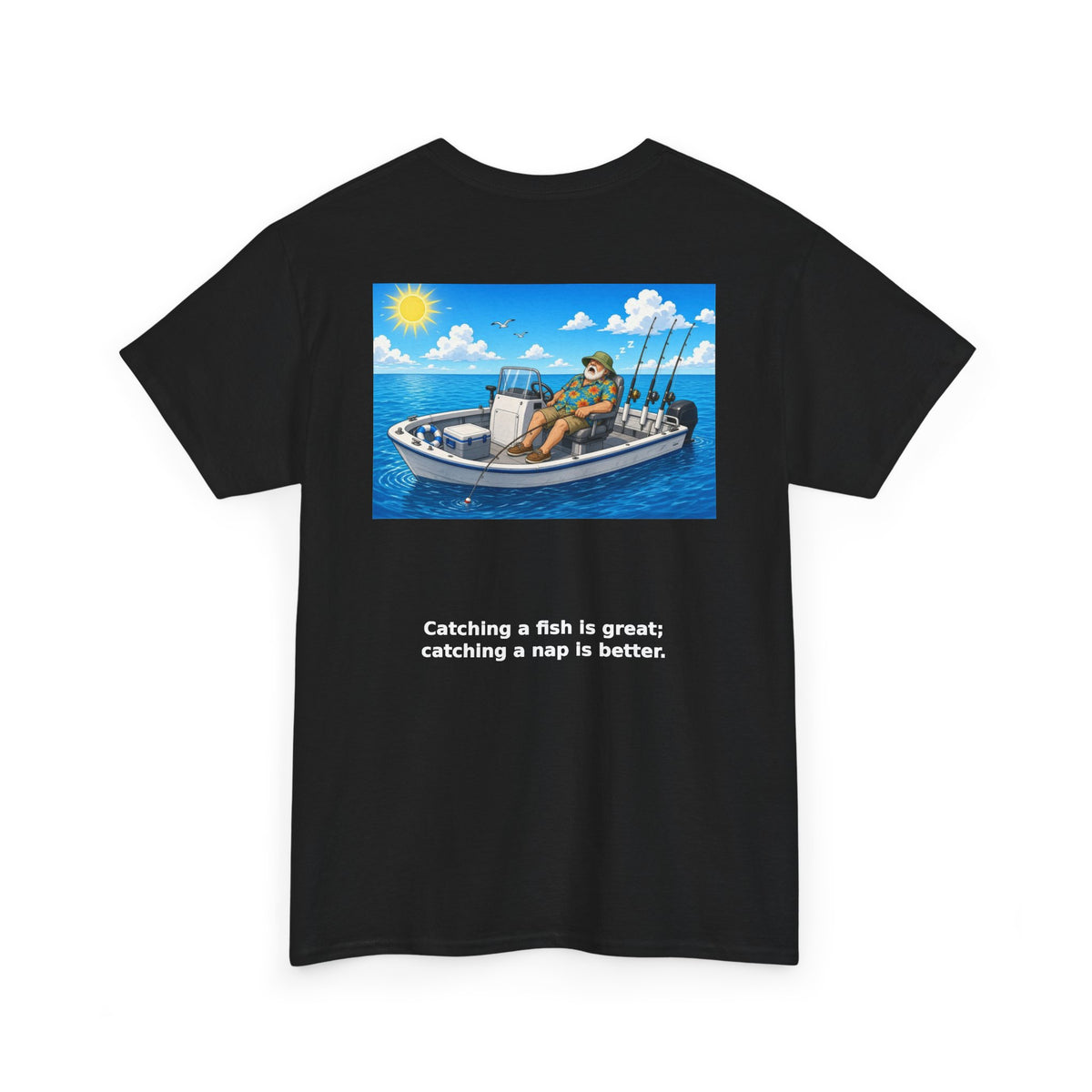 Crab Island Radio — Fish and Nap Tee