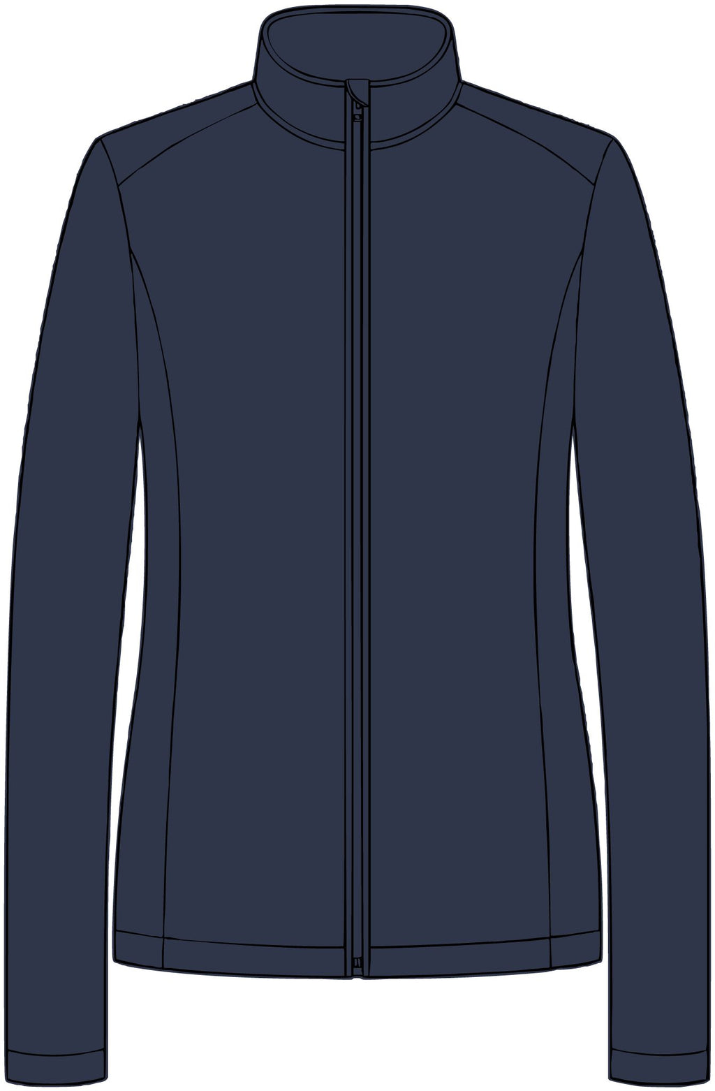 Women's Vertical Texture Full-Zip Jacket – Crab Island Radio