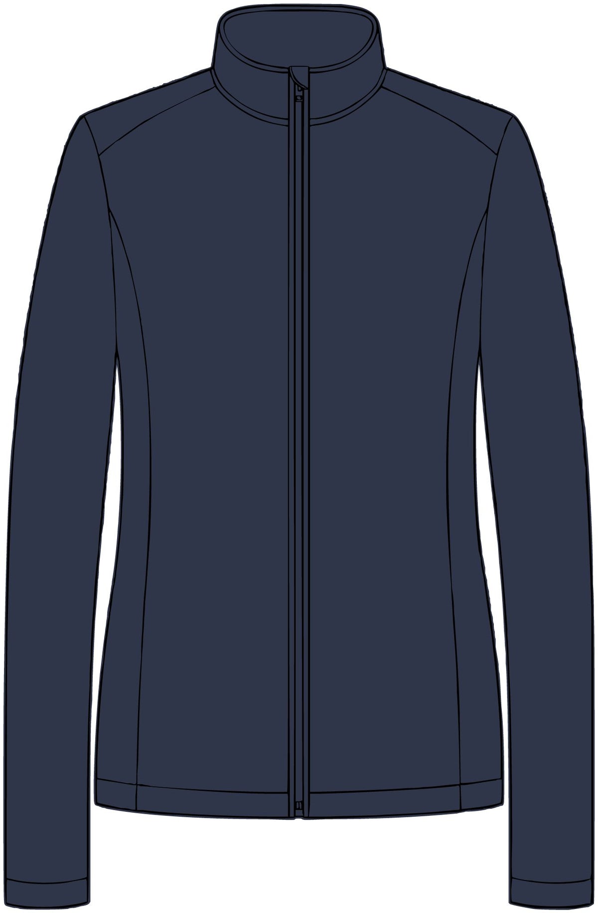 Women's Vertical Texture Full-Zip Jacket – Crab Island Radio
