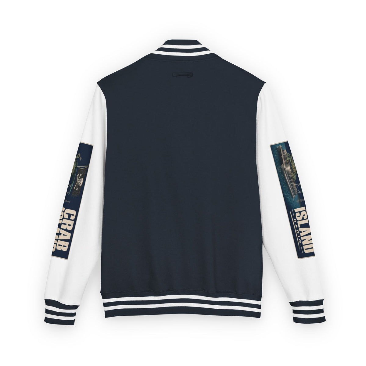 Unisex Heavyweight Letterman Jacket – Crab Island Radio