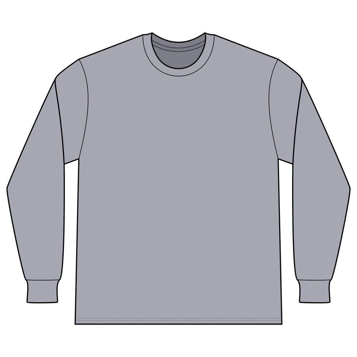 Men's Cotton Long-sleeve – Crab Island Radio