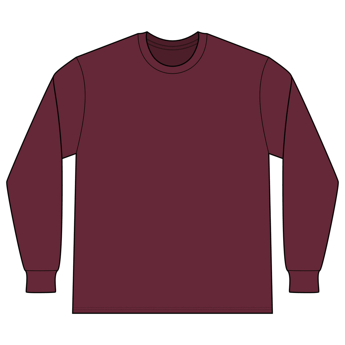 Men's Cotton Long-sleeve – Crab Island Radio
