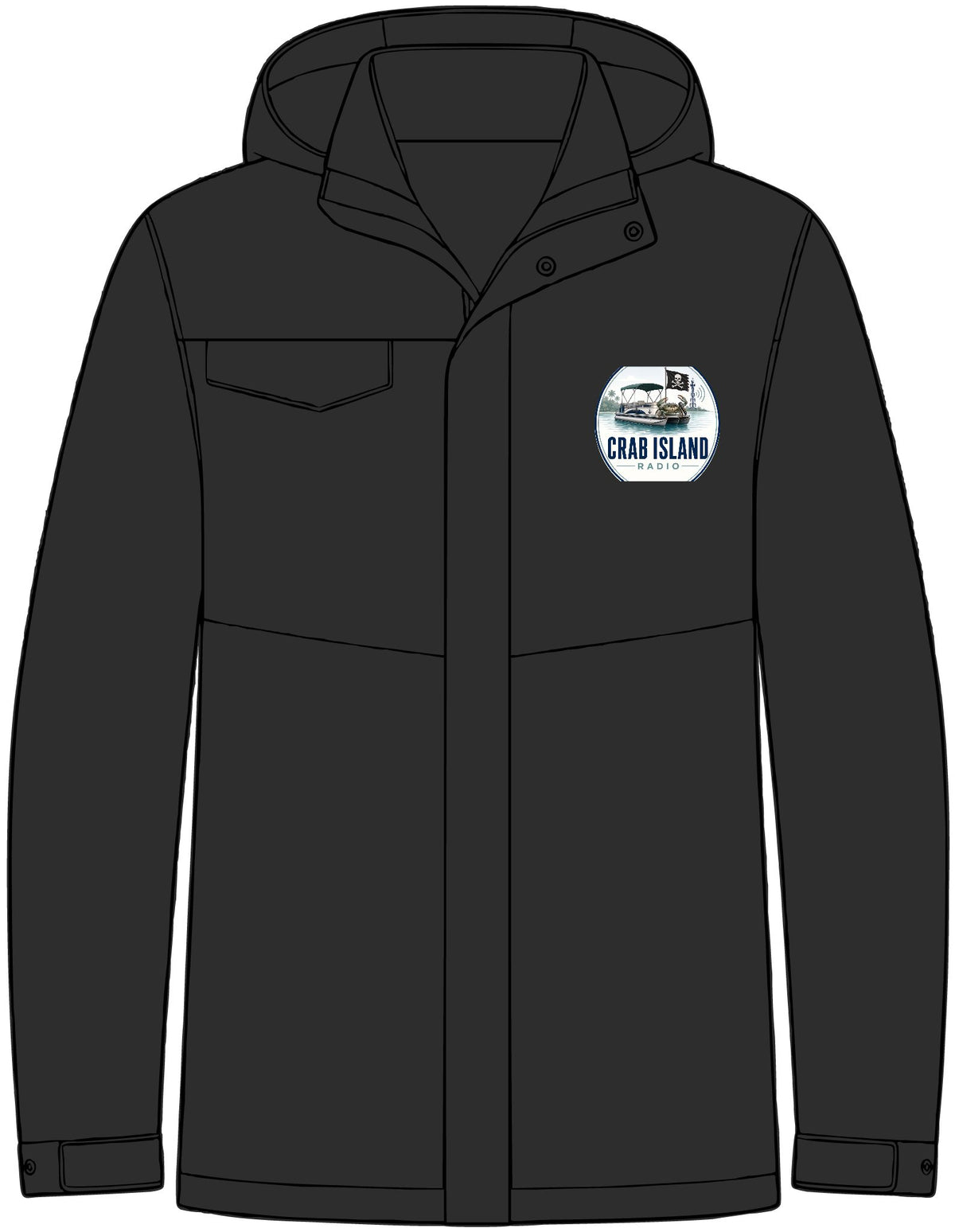 Collective Outer Shell Jacket – Crab Island Radio