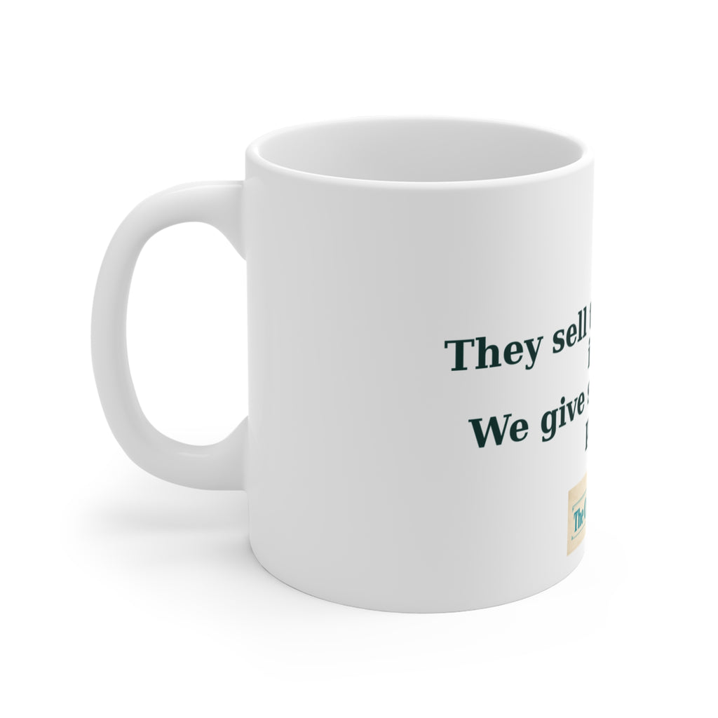 They Sell Tension by the Inch Mug – The Crab Island Catch 11oz
