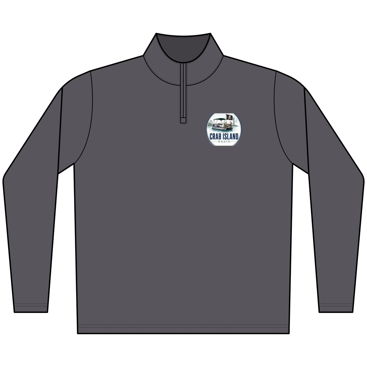 Men's Pro-Lock Performance Quarter-Zip Pullover – Crab Island Radio