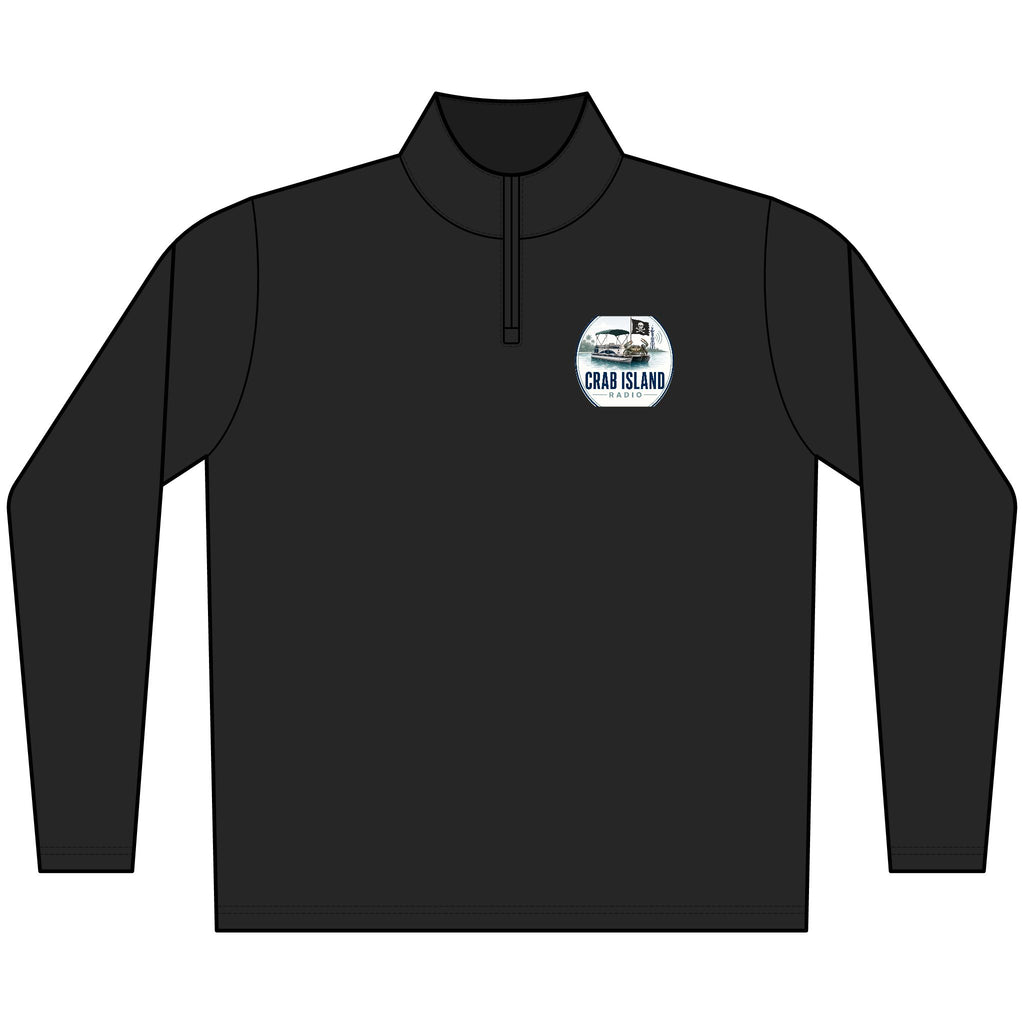 Men's Pro-Lock Performance Quarter-Zip Pullover – Crab Island Radio