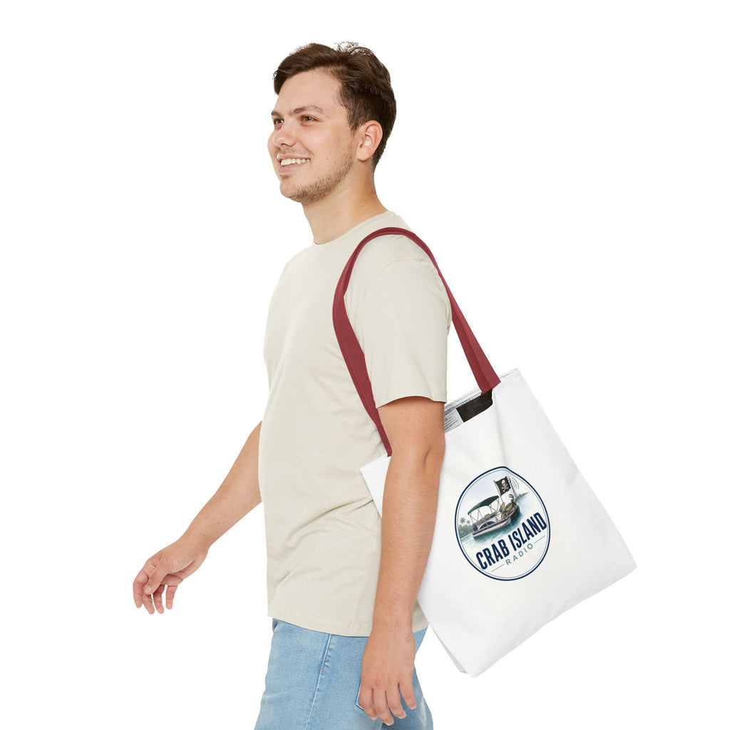 Tote Bag (AOP) – Crab Island Radio