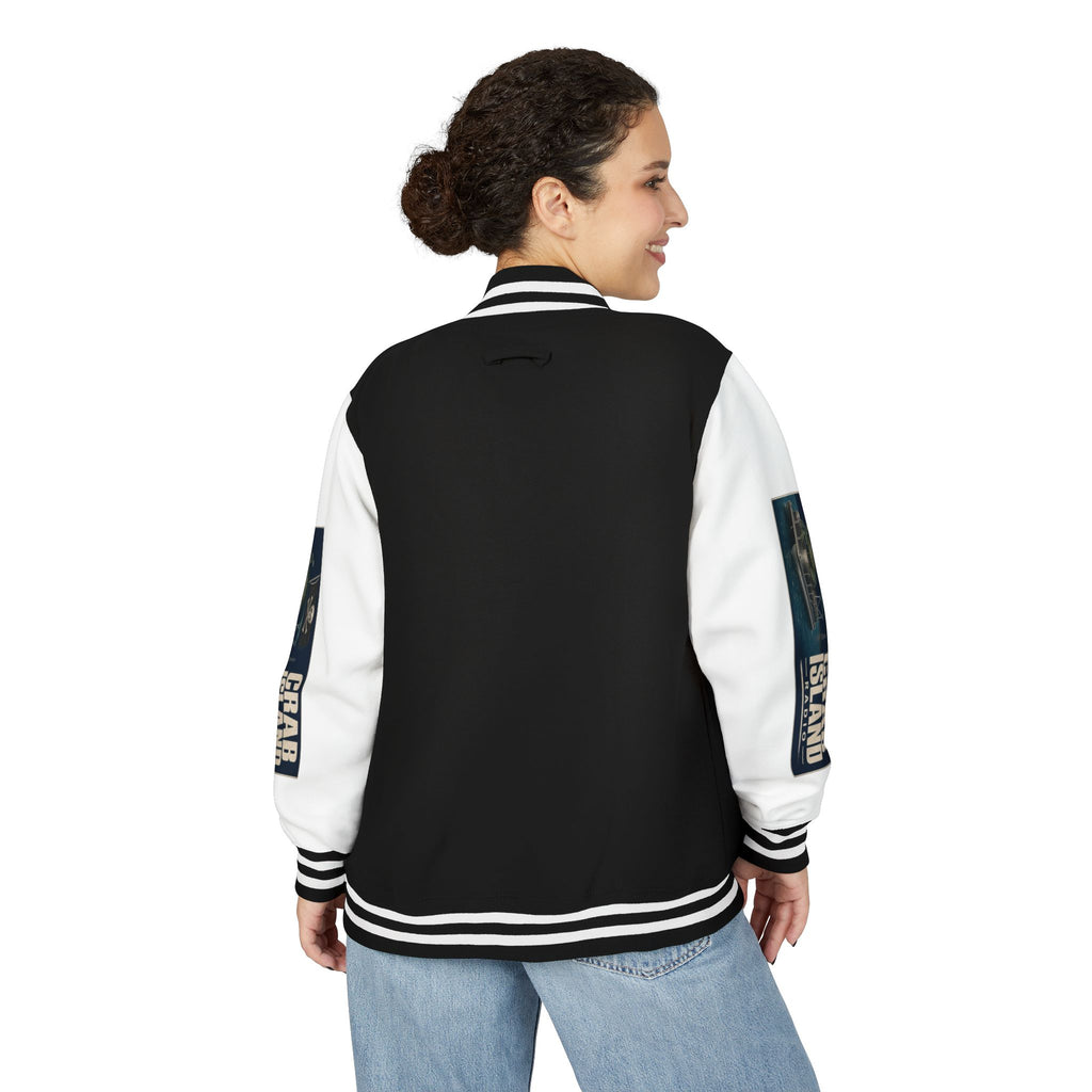 Unisex Heavyweight Letterman Jacket – Crab Island Radio