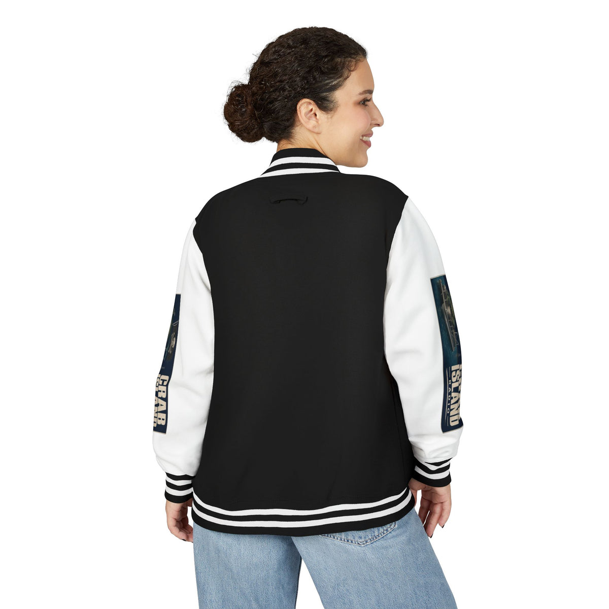 Unisex Heavyweight Letterman Jacket – Crab Island Radio