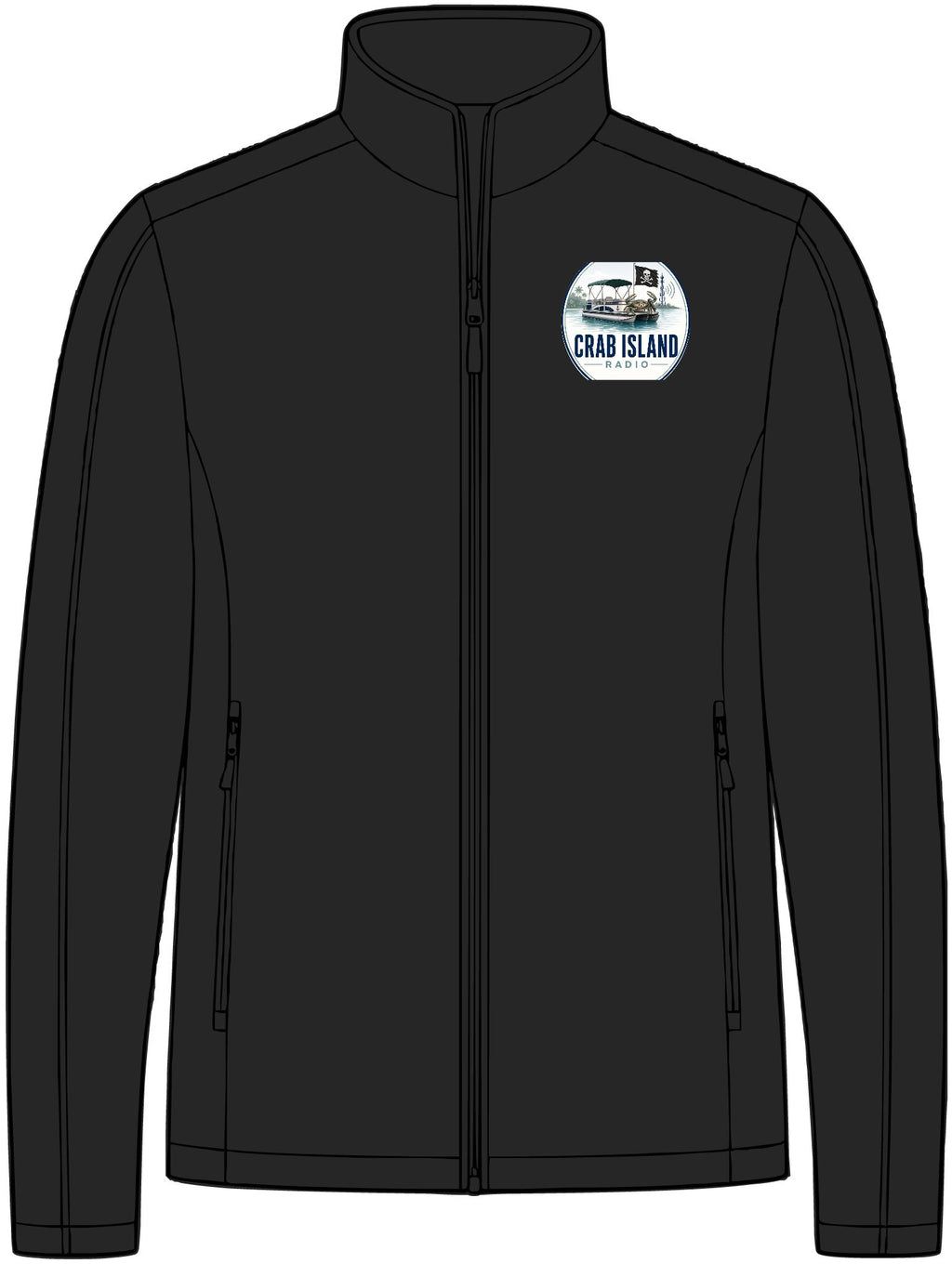 Tall Core Soft Shell Jacket – Crab Island Radio