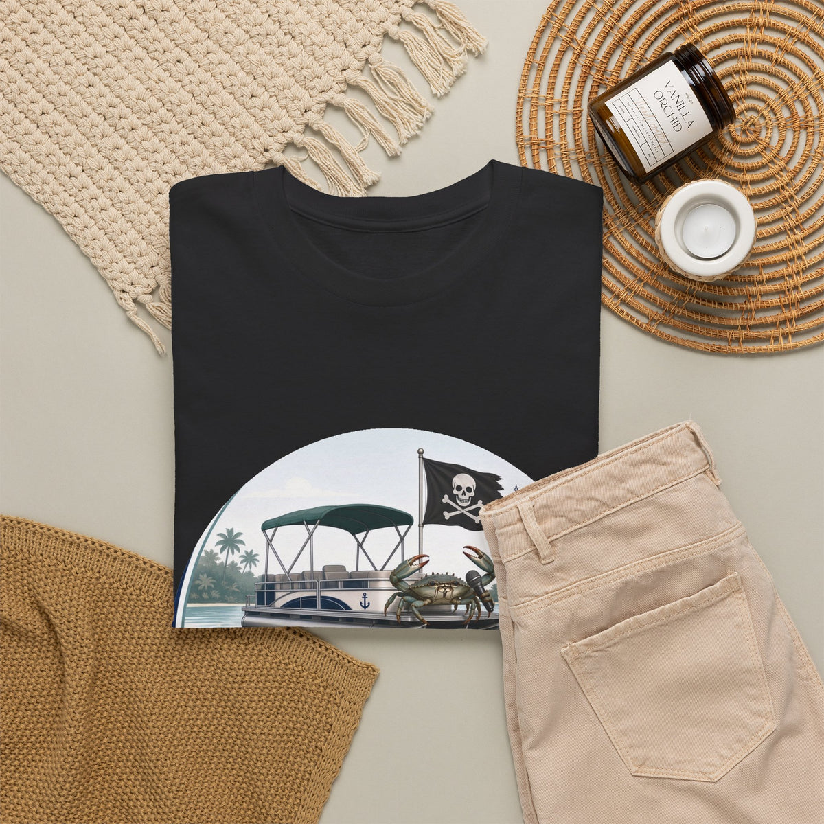 Crab Island Radio — Fish and Nap Tee