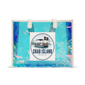Beach Holographic Tote Bag – Crab Island Radio