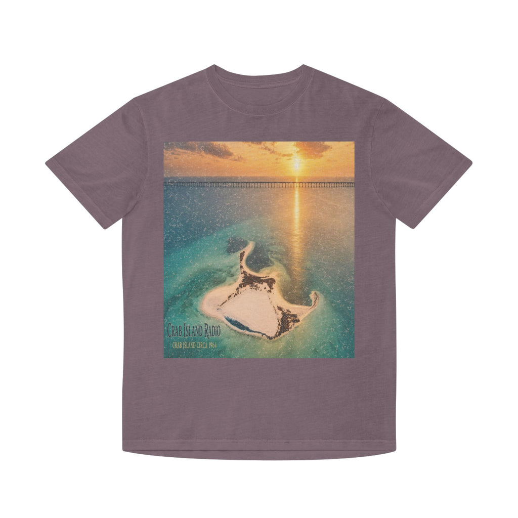 Unisex Faded Shirt – Island Sunset