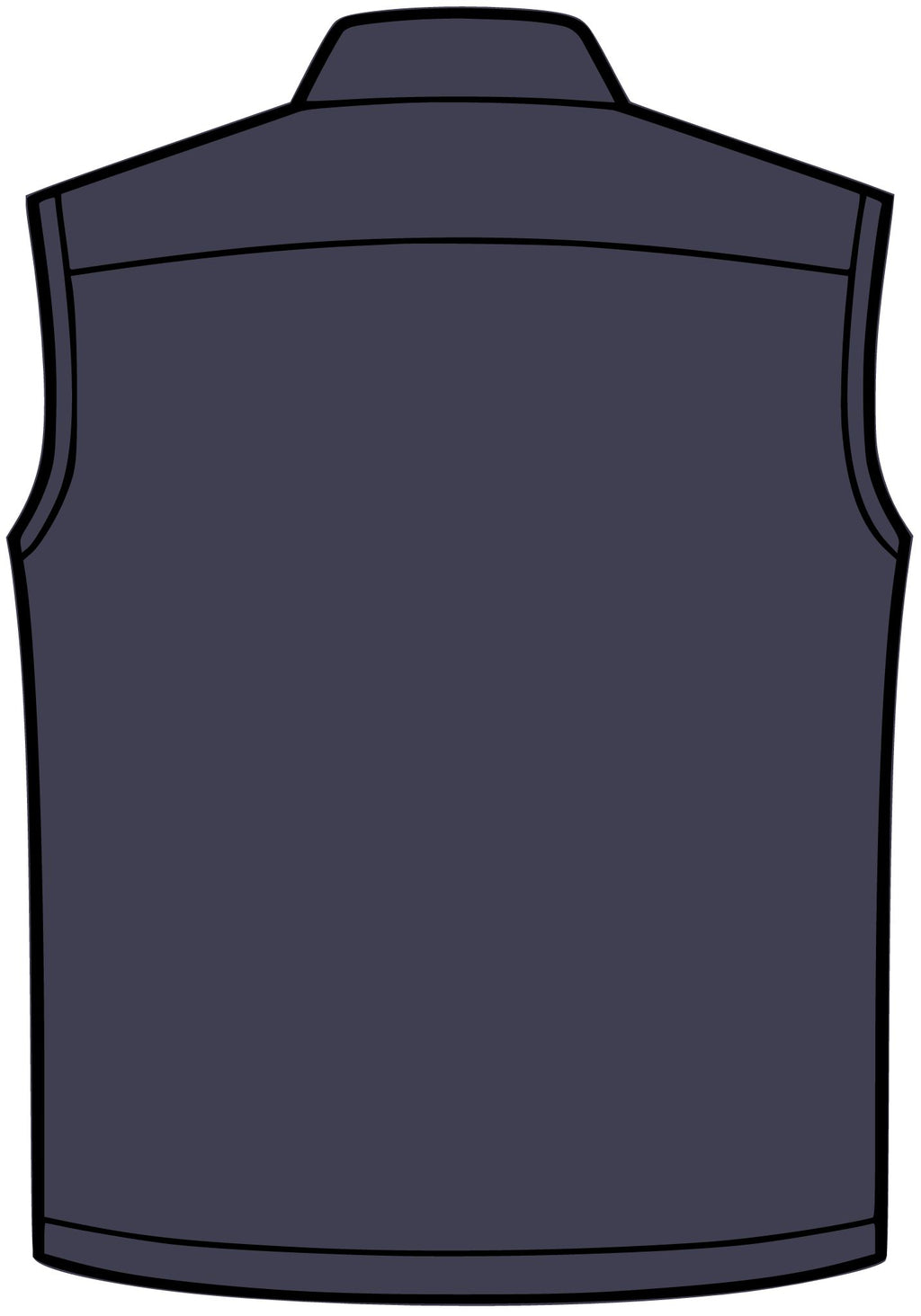 Repeat 1/2-Zip Vest – Crab Island Radio