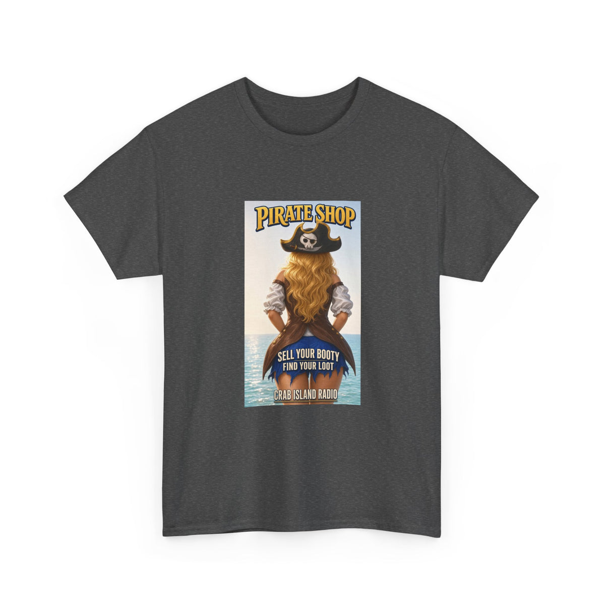 Crab Island Radio Pirate Shop Tee