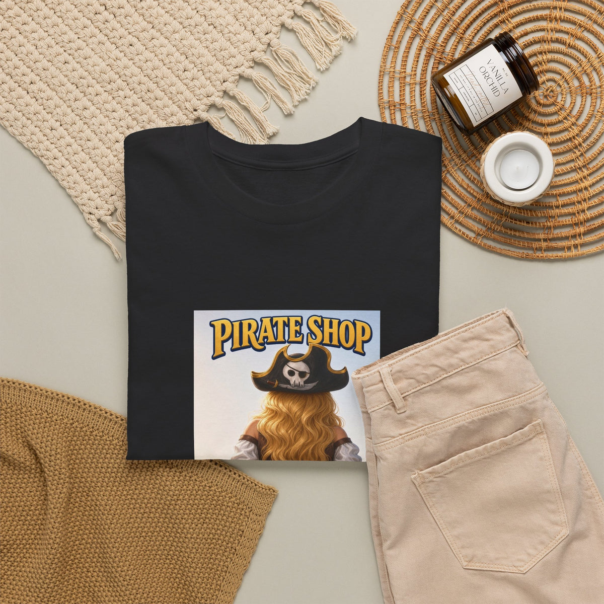 Crab Island Radio Pirate Shop Tee